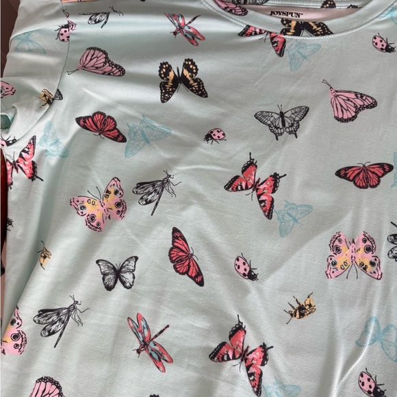 Butterfly Print Sleepwear - Picture 1 of 4